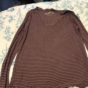 Striped dark reddish purple